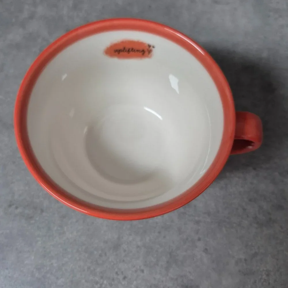2006 Starbucks Uplifting Footed Coffee Tea Mug Cup - Picture 5 of 8
